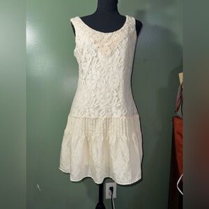 Alyn Paige Ivory Lace Dress